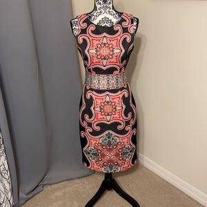 New York and Co form fitting dress.